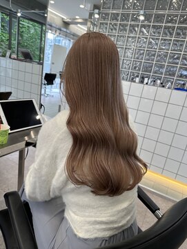 サンクマーケット 渋谷(cinq MARKET) 渋谷ブリーチカラーハイトーンカラーヘーゼルベージュ韓国カラー