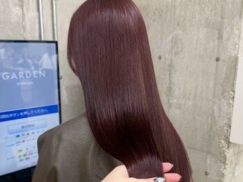 ガーデン 渋谷(GARDEN)の写真/あなたの髪質やダメージに合わせて最適なトリートメントをご提案☆思わず触れたくなるようなツヤ髪に…♪