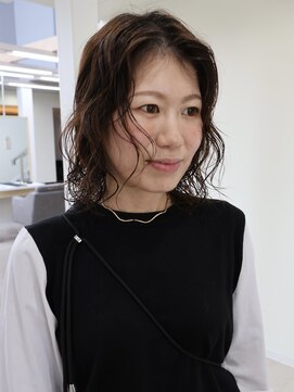 ミモラ(mimola) ニュアンスパーマ/ミディアムパーマ/お洒落パーマ