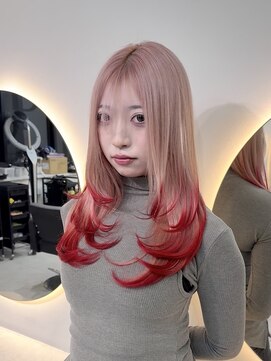 ラピス 福岡天神店(Lapis) デザインカラー/エンドカラー/ブリーチ/ダブルカラー/ハイトーン