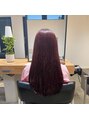 ラフィス ヘアー ロビン 名古屋店(La fith hair robin) ブリーチなしで叶える艶感のある暖色カラー