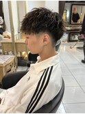 ツイストスパイラルパーマ メンズパーマ 横浜 ツイスパ 波巻き