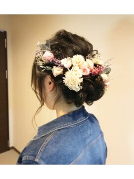 ロカット サロン(Roquat Salon) ブライダル前撮りヘアメイク 【ヘアメイク  袴/立川南/立川】