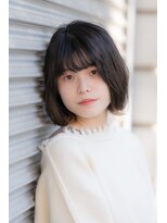 カルテット 高円寺店(Quartetto) イヤリングカラー外ハネボブ