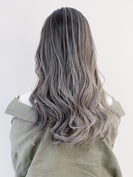 ミラ 新宿(MILA) 本物志向♪ケアブリーチで作る外国人風透明感バレイヤージュ