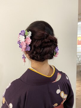 矢島美容室 荻窪店 【矢島美容室】ヘアセット、袴着付け