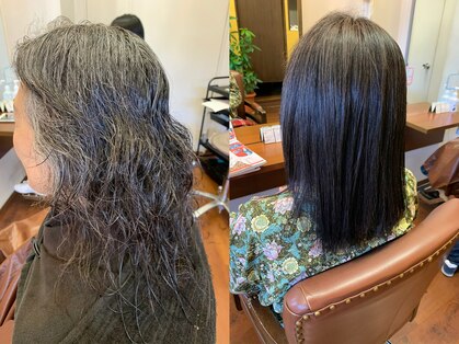 毛質改善ヘアエステサロン エリア 大島店(area)の写真