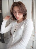 くすみオレンジの大人ボブ[高崎/高崎駅]