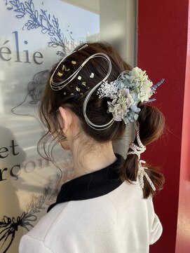 アメリエギャルソン 岩槻店(amelie et garcon) 【amelie et garcon岩槻店】卒業式ヘア