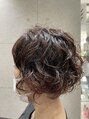 クロスオーバー(CROSS OVER) カールとピンク系インナーカラーの組み合わせは相性抜群です!