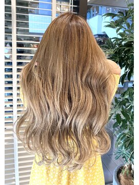 ステアケース 武蔵小杉店(stair:case) ハイライト/グラデーションカラー/グレージュ淡色カラー外国人風