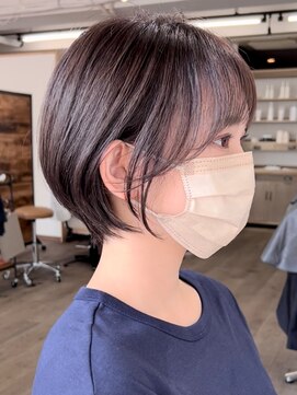 ルアン 上通り(ruen) 熊本 ショートカット 大人ショート ruen 上通り 右田莉奈