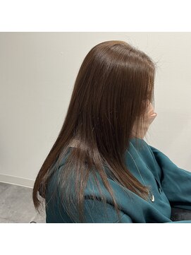 ブルージュ ヘアー(Brugge hair) ワンレンロング