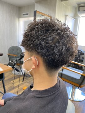 テーラヘアー 南行徳店(TELA HAIR) 骨格矯正ランダムカールパーマ×マッシュ【TELA】