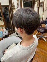 美容室 メザミー MESAMIES&nbsp;メンズカットマッシュ人気スタイル刈り上げ