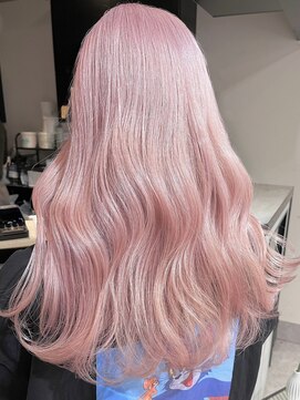 ペレ 渋谷(PELE) 前髪/マチルダボブ/ピンクベージュ/インナーグレージュ/渋谷