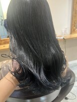 アルーシェ 新宿店(Alushe)&nbsp;ブルーブラック×髪質改善