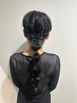 ディーヘアーデザイン(d.HAIR DESIGN) 黒髪×玉ねぎヘア