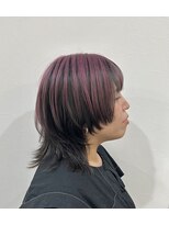 エーケイ(AK)&nbsp;マッシュウルフ×デザインカラー