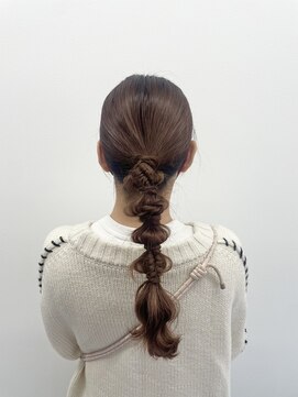 ヘアアンドメイク ムーア(Muuua) 編み下ろし