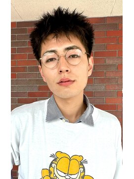 ナループロアオハナ(Nalu pu loa ohana) メンズカット/ピンパーマ/メンズベリーショート/スパイキー