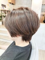 ヘアサロン アンフェール(Hair Salon Amfaire) 小林/30代40代まるみショート毛先ギザ