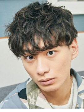 カインド 南青山(hair&make up KIND) ニュアンスパーマ メンズパーマ ラウンドパーマ