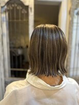 アンスール(Un Seul)&nbsp;ファインハイライトで白髪ボカシデザインカラー