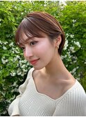 髪質改善＊小顔ショートスタイル＊美髪【Zina 京都駅前】