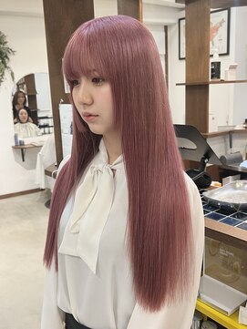 ルイ(ROUIS produced by LUCK 津田沼) ROUIS 津田沼　ハイトーン　ピンク