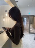 【美髪矯正で再現性100%艶髪】艶髪ロングヘアは大人上品な色気を