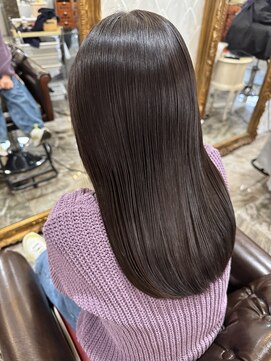 ヘアーアトリエ ラフェル(hair atelier Rafel) 内巻きロング/艶髪ストレート