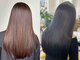 トゥットヘアー(Tutto hair)の写真/【愛知/髪質改善】髪の内部から補修してくれるトリートメントで、毛先まで潤いたっぷりの艶髪に♪