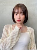 【Say.福岡】切りっぱなしボブ×丸みボブ×大人可愛い