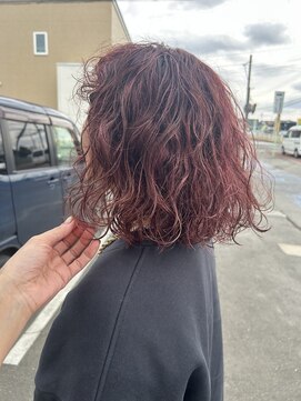 ヘアサロン ワンワールド(Hair Salon One World) カーリーボブ