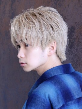 リップス レイ ギンザ(LIPPS Ray GINZA) ハイトーンコンマ風マッシュ