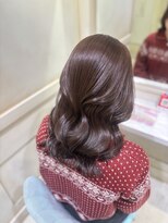 アソビ 表参道(ASOBI)&nbsp;ラベンダーピンク/小顔/ワンレン/髪質改善/前髪