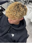 スペインカールマッシュスパイラルパーマ平巻き波巻きパーマ