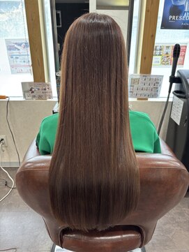 ジェリカヘアー サンフラワー通り(Jlica hair) 髪質改善トリートメント×ベージュカラー