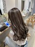 【注目メニュー】カット+白髪ぼかしハイライト+透明感カラー