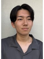 メンズバイココテラス 豊中(men's by cocoterace) 毛流れパーマ/メンズパーマ/センターパート