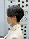ヘアドネーションでハンサムショート【坂根】