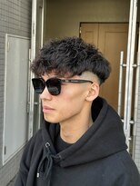 ヌーク 押上店(NooK)&nbsp;メンズショート　フェード　スペインカール