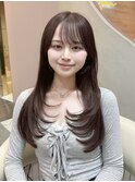髪質改善縮毛矯正/レイヤーカット/ハッシュカット/顔まわり/大宮