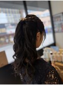 ヘアアレンジ×ロング 【南林間】