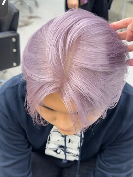 メンズペレ 渋谷(MEN'S PELE) MEN’S HAIR/ブルーブラック/フェザーパーマ/渋谷
