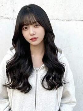 レイヤーカット H 大阪梅田 女性専用サロン 韓国レイヤーカット 外ハネボブ前下がりボブレイヤーボブミルクティーグレージュ髪型