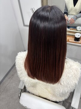 髪質改善矯正×髪質改善カラー