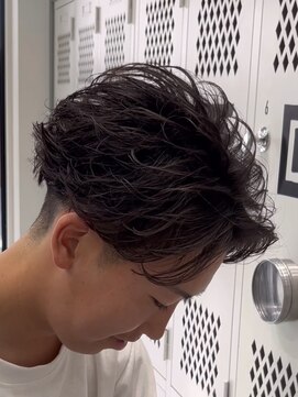 フィフス 渋谷(fifth) 渋谷フェザーパーマニュアンスセンターパート大人ビジネス微分け