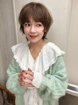 代々木/ブリーチなし/ショートボブ/酸性ストレート/新宿/韓国